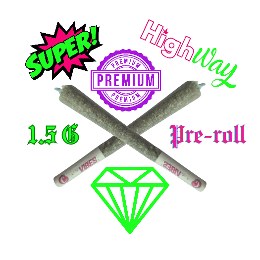 Super HighWay Premium 1.5g Pre-rolls / Sour Diesel